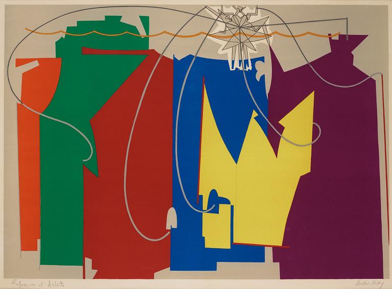 Man Ray, "The Rope Dancer Accompanies Herself with her Shadows".