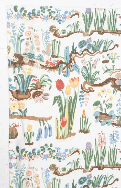 Josef Frank, curtains, a pair, "Primavera", Svenskt Tenn.