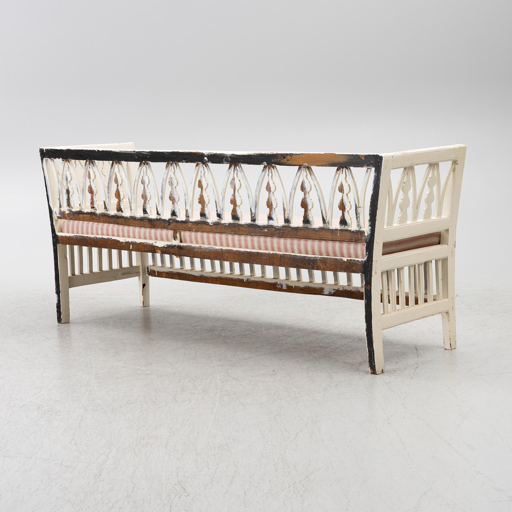 Sofa, late Gustavian, circa 1800.