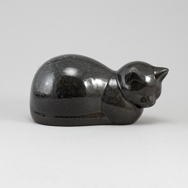 LISA LARSON, figurin, stengods, "Moses", Gustavsberg, signerad.