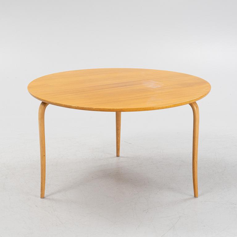 Bruno Mathsson, an 'Annika' coffee table, Firma Karl Mathsson, Värnamo, Sweden, mid 20th Century.
