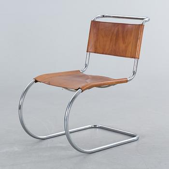 A MIES VAN DER ROHE MR10 CHAIR, THONET.