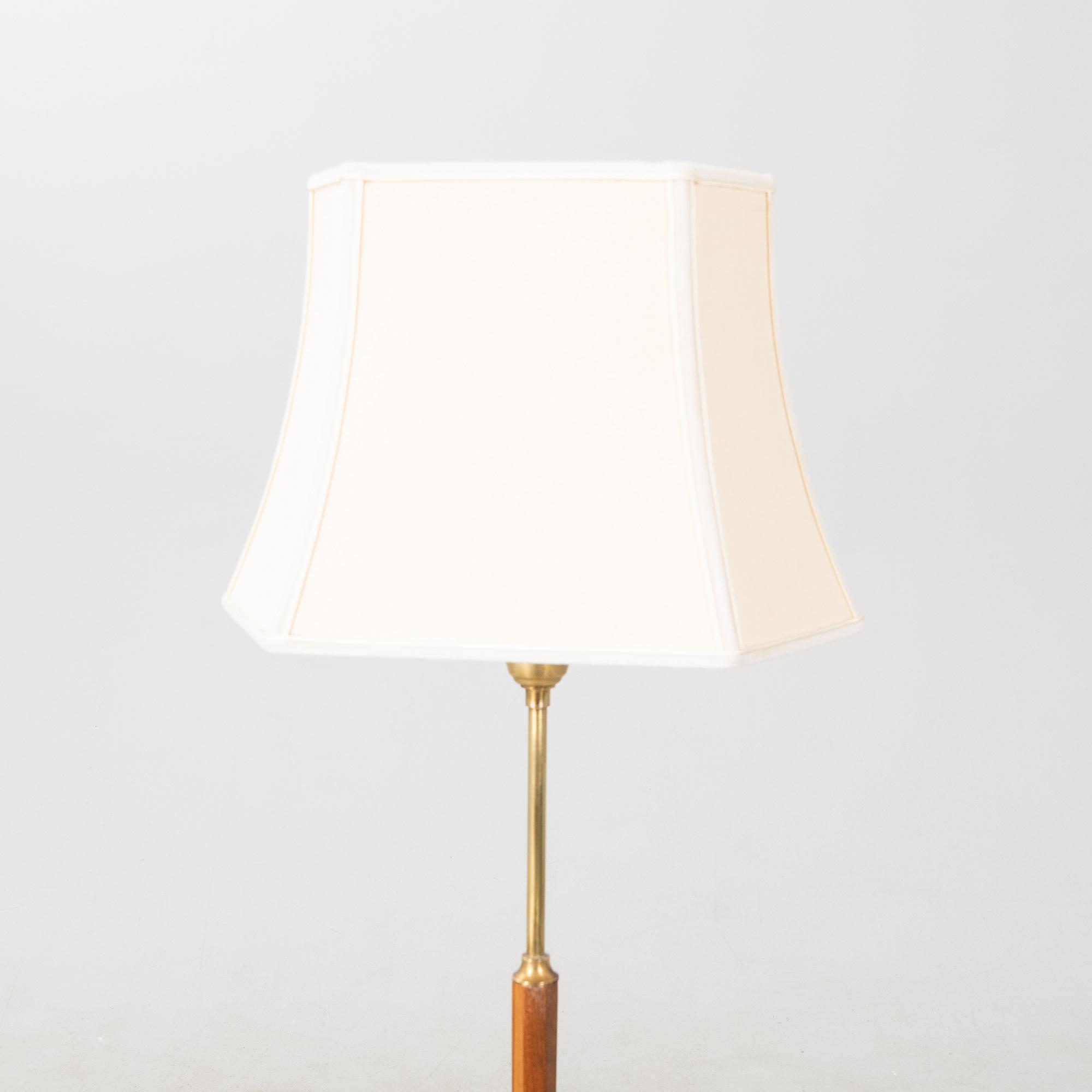 Floor lamp, mid-20th century.
