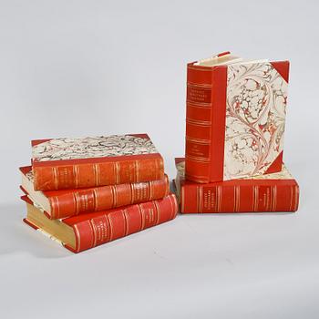 BÖCKER, 5 volymer, Svenskt konstnärslexikon, Allhems förlag, Malmö, omkring 1900-talets mitt.