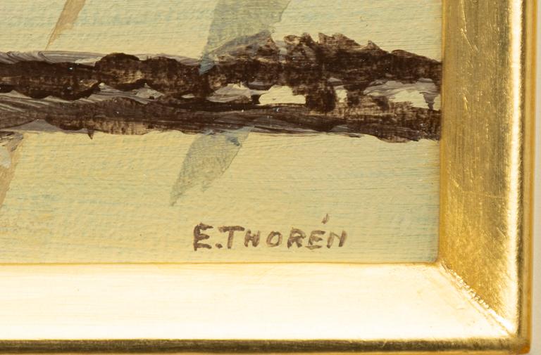 Esaias Thorén, Rocks by the Sea.