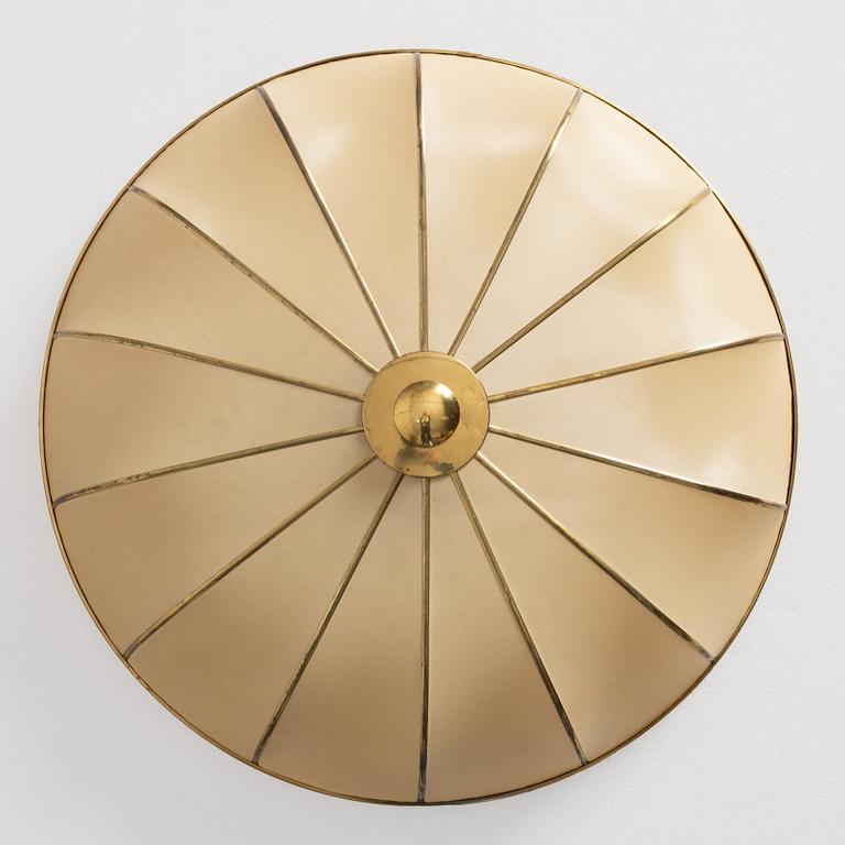 Ceiling lights, a pair, second half of the 20th century.