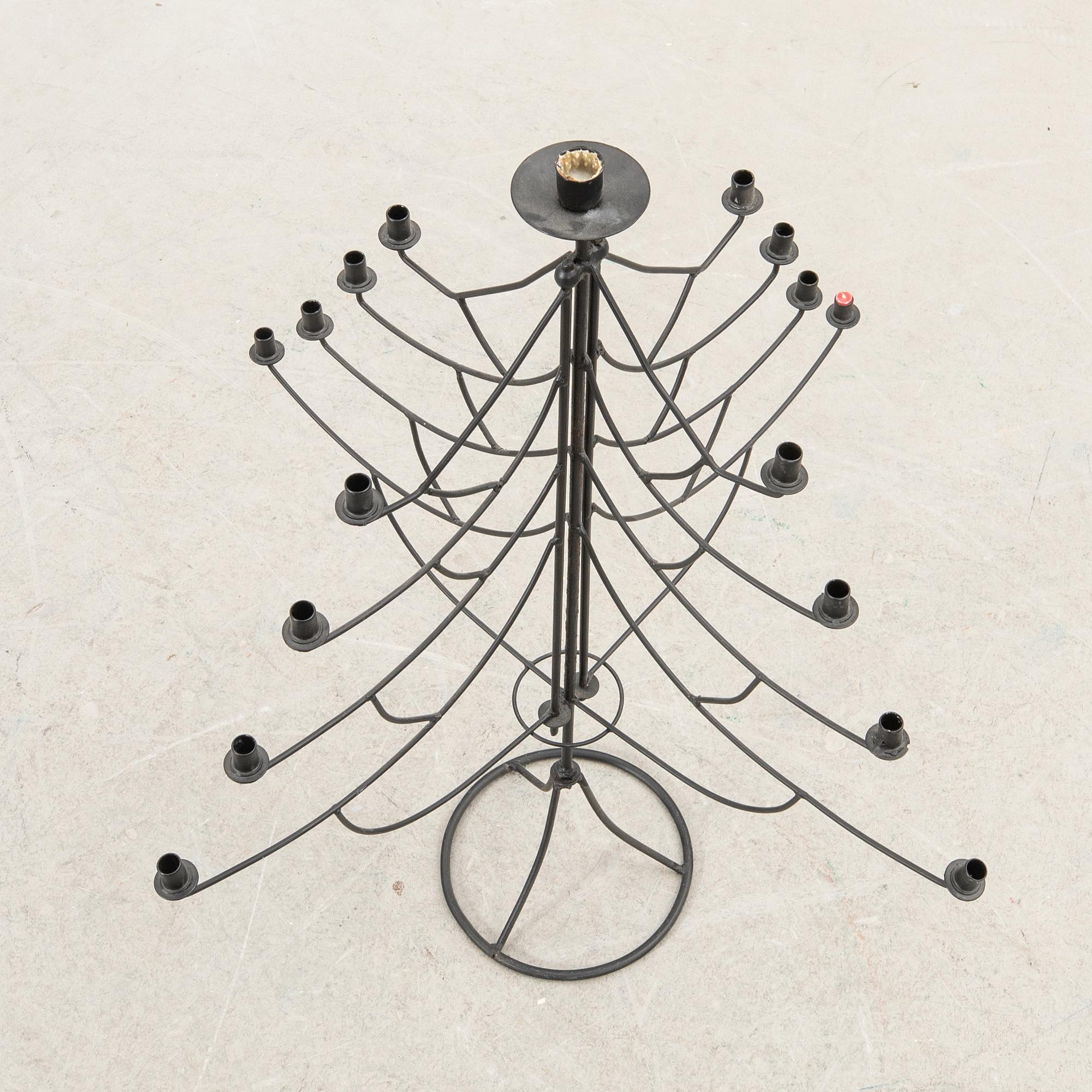 Floor candelabrum, second half of the 20th century.