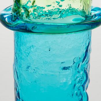 Oiva Toikka, vas, "Bambu", signerad Oiva Toikka Nuutajärvi Notsjö.