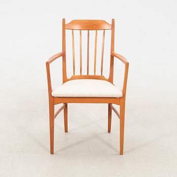 Carl Malmsten, skrivbord och karmstol "Nya Guldheden" Åfors möbelfabrik.