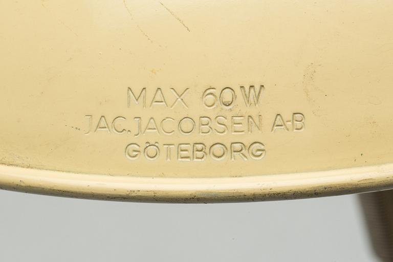 SKRIVBORDSLAMPA, Jacob Jacobsen, Modell L-2, Luxo, 1900-talets senare del.