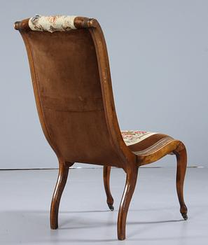 SVANHALSSTOL, nyrokoko, 1800-talets andra hälft.