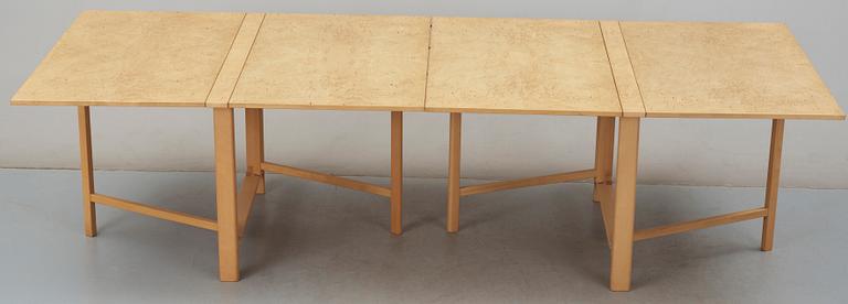 SLAGBORD, "Maria Flap", design Bruno Mathson för Dux, brännmärkt.