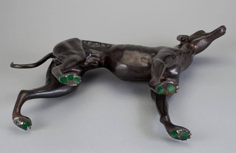 INREDNINGSSKULPTUR, brons, 1900-talets andra hälft.