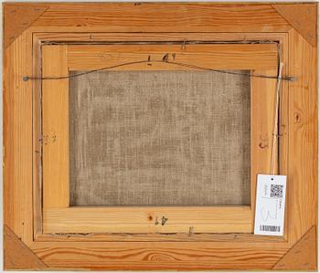 Edvin Ollers, akvarell på papper/duk signerad.