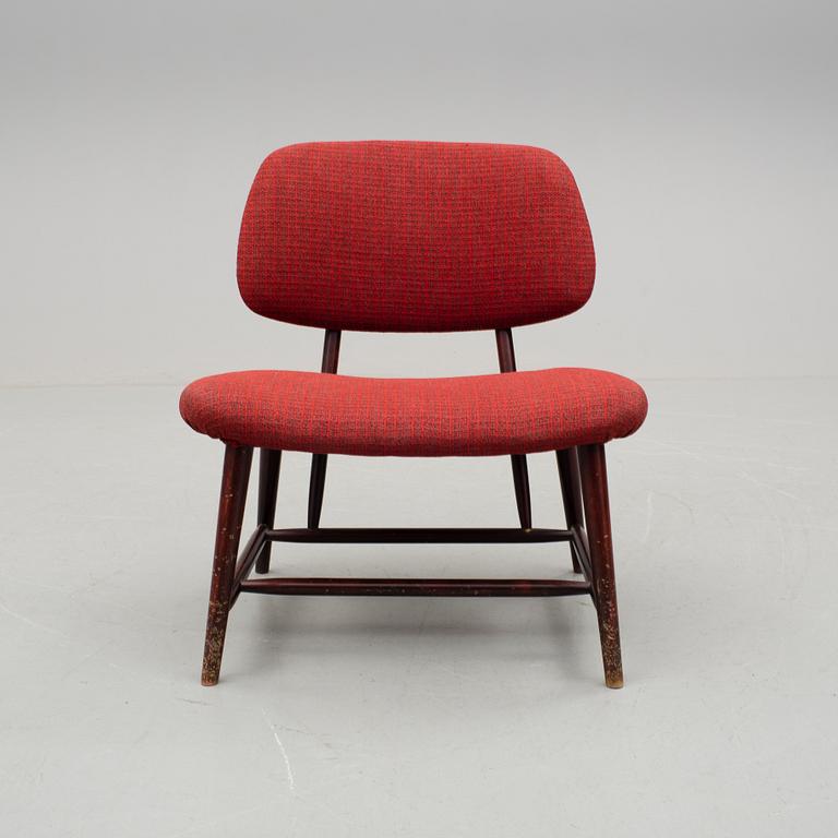 FÅTÖLJ, "Te-ve", Alf Svensson, Ljungs Industrier, 1950-/60-tal.