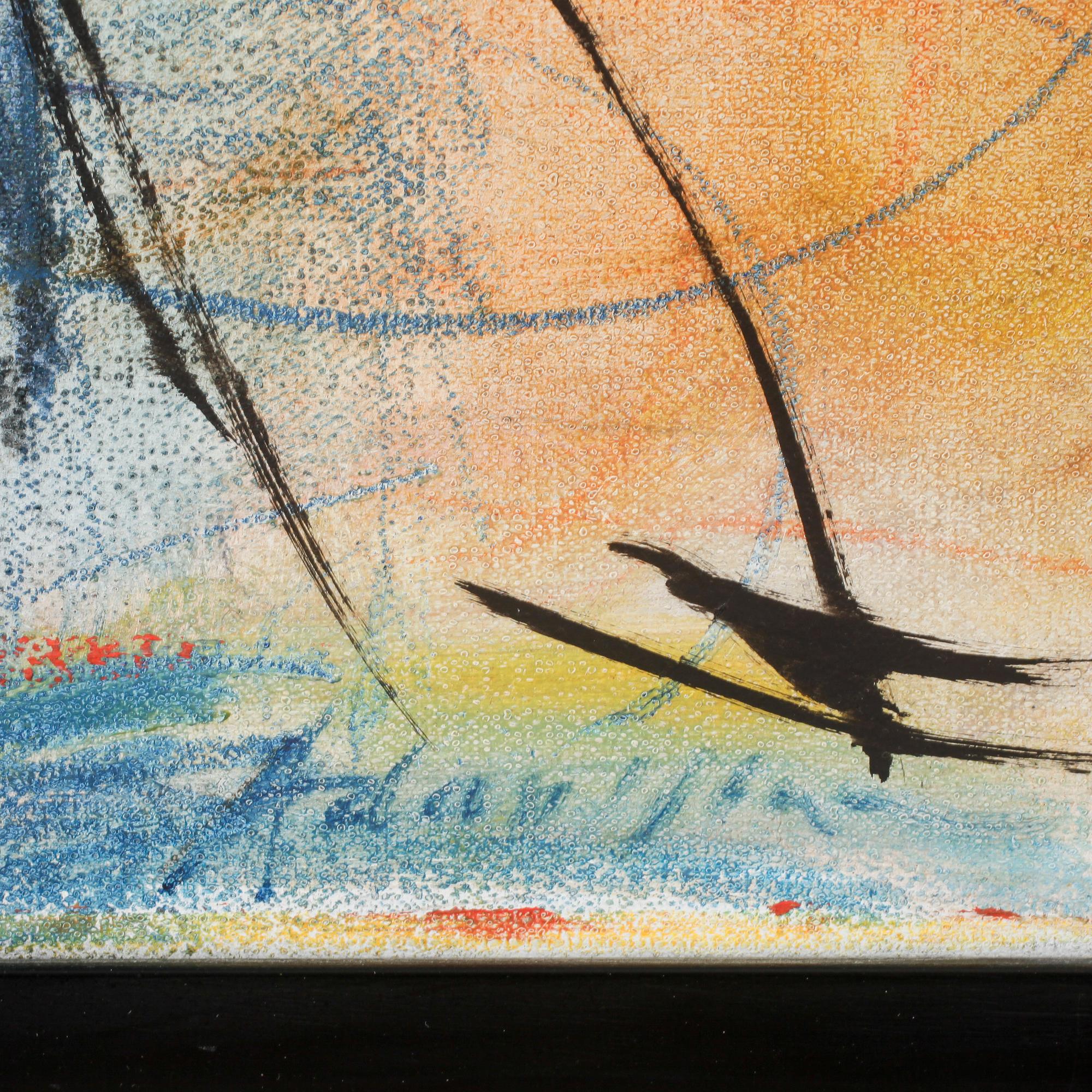 BO ÅKE ADAMSSON, olja på duk, signerad.