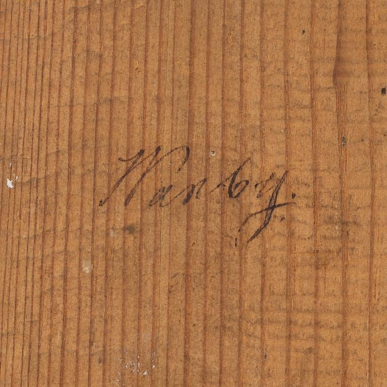 Spegellampetter, ett par, Rokokostil, 1800-tal.