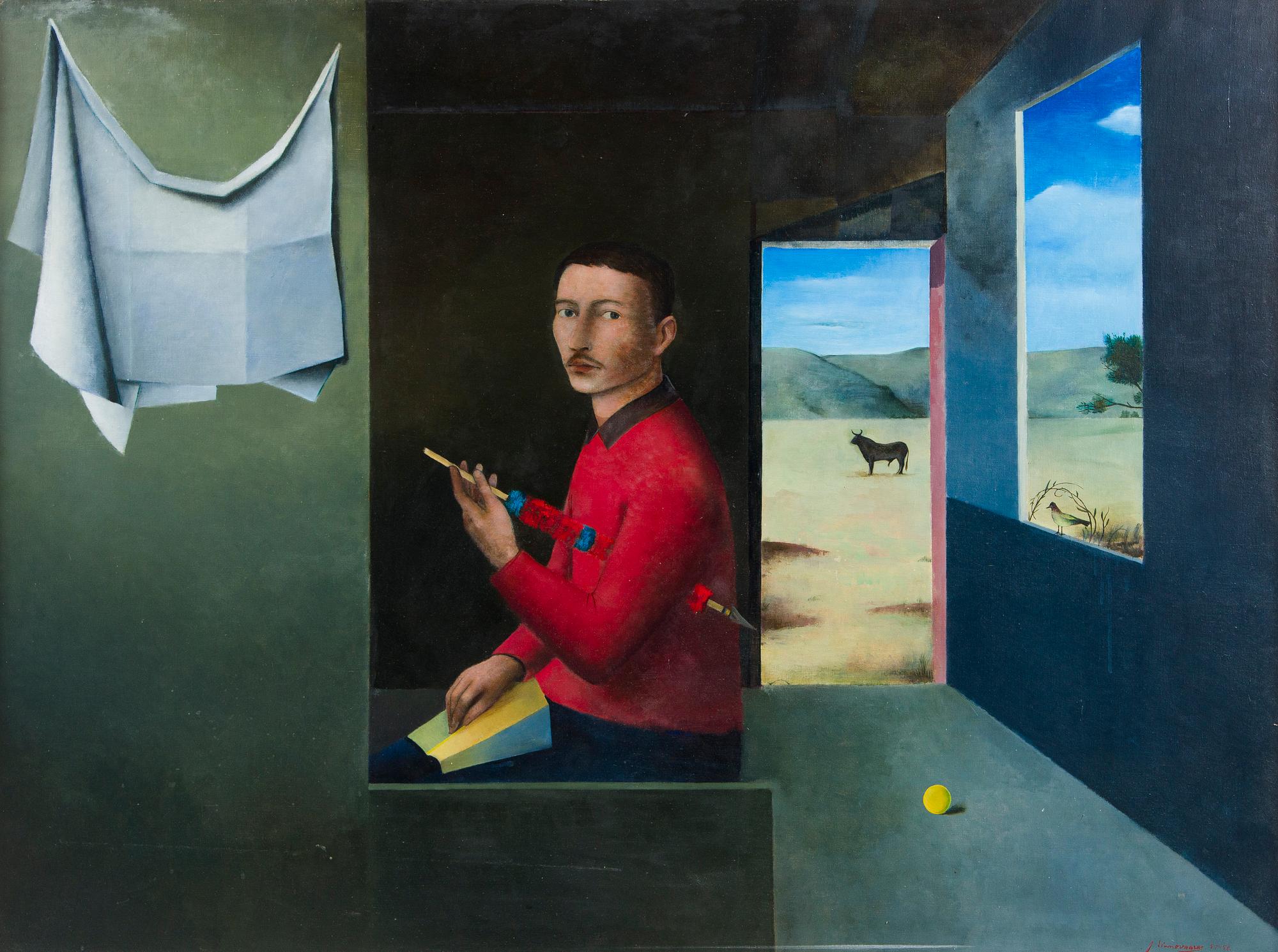Juhani Linnovaara, "Spanskt Självporträtt".