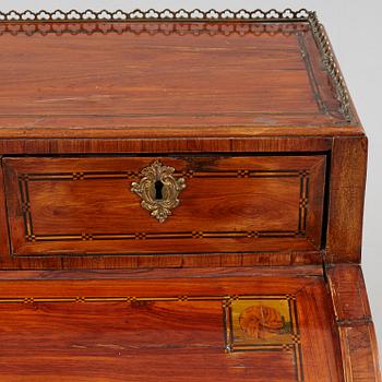 A Louis XVI secretaire, ca 1800.