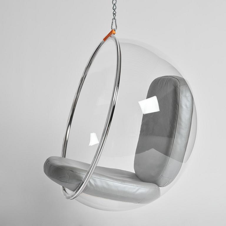 Eero Aarnio, hängfåtölj, "Bubble Chair", Adelta, Finland.