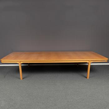 An oak conference table, probably by Carl Malmsten, mid 20th Century.