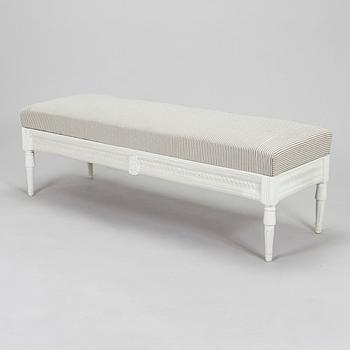 Bänk, gustaviansk, provinsarbete, 1700/1800-tal.