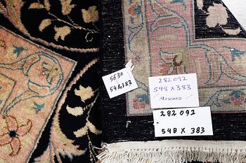 A carpet, Meshad, ca 548 x 383 cm.