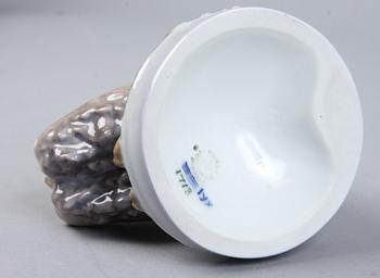 FIGURINER, 4 st, porslin,Bing o Gröndal samt Kongelig Dansk.