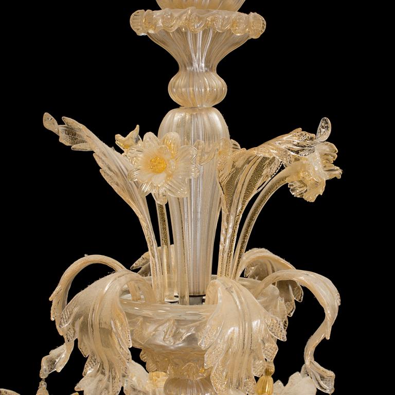LJUSKRONA, glas. Venetiansk stil, 1900-talets första hälft.