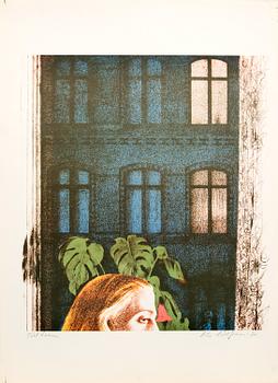 Ola Billgren, lithograph signed and dated 71.