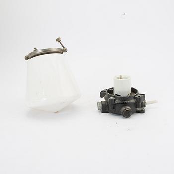 Industrilampor 7 st 1900-talets första hälft.