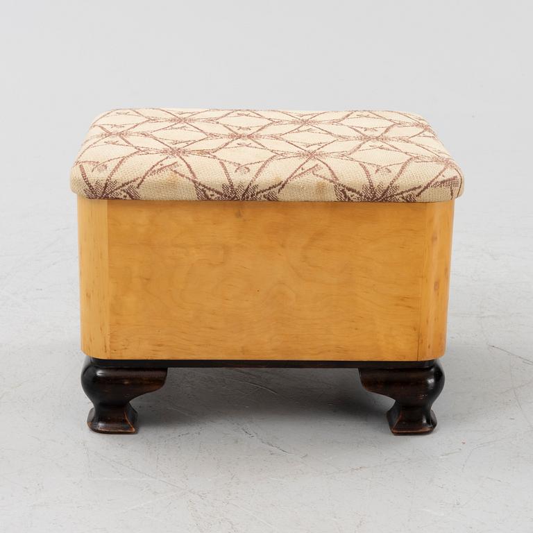 Sminkbord, pall och spegel, Art Deco,  1930-tal.