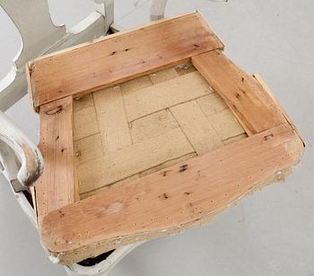 KARMSTOL, rokoko, 1700-talets slut.