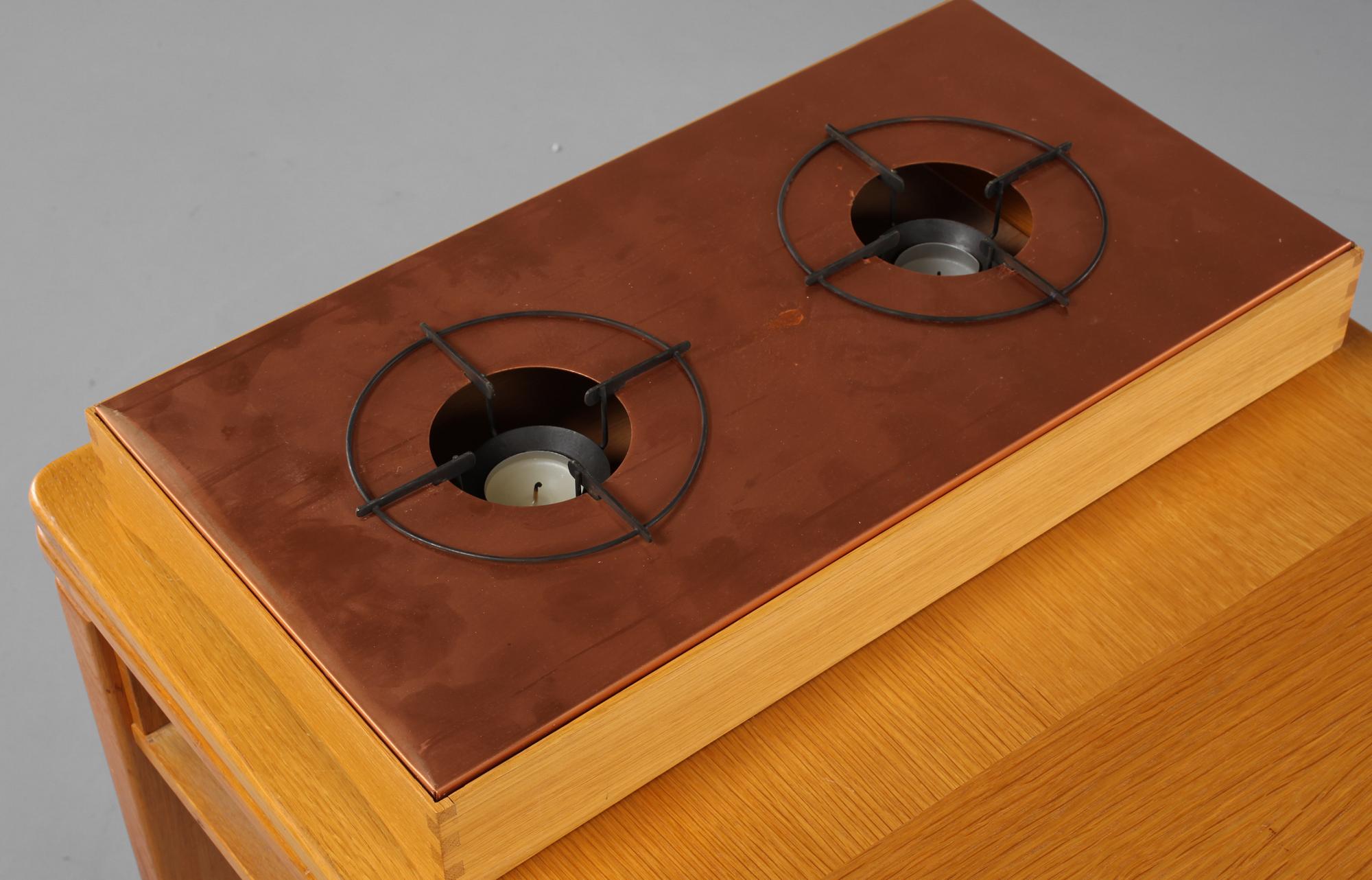 SERVERINGSVAGN, 1900-talets andra hälft.