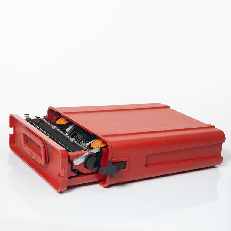 Ettore Sottsass, Skrivmaskin, "Valentine", Olivetti, Italien, 1900-talets andra hälft.