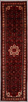 GALLERIMATTA, Hamadan, modern tillverkning, ca 290 x 79 cm.