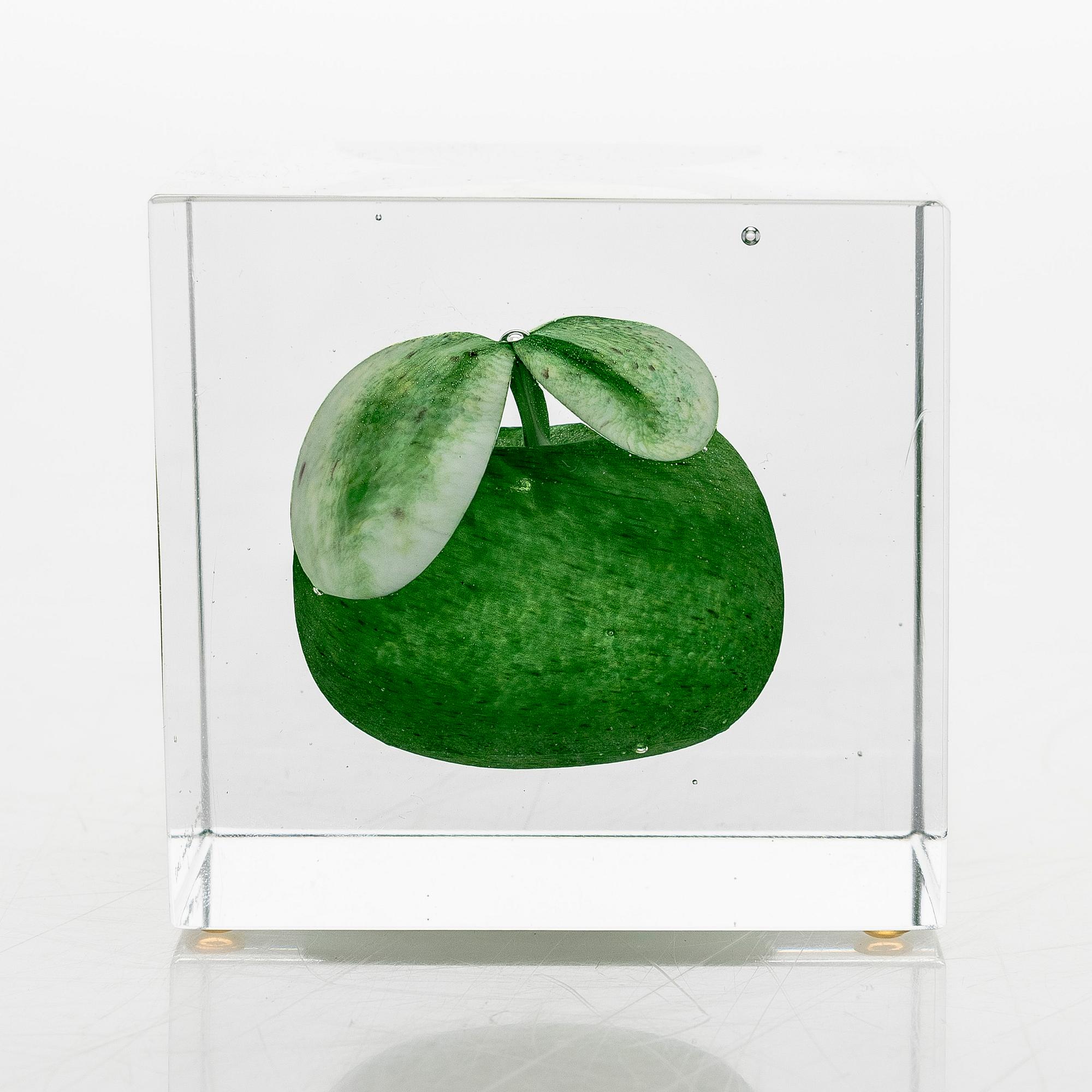 Oiva Toikka, årskub, signerad Oiva Toikka, 3/500. Nuutajärvi 2009.