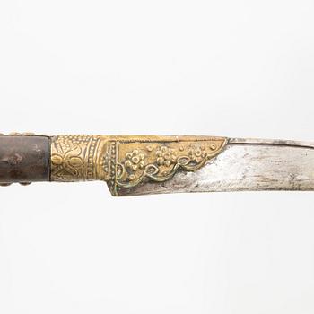 Yataghan, 1800-tal, med balja.