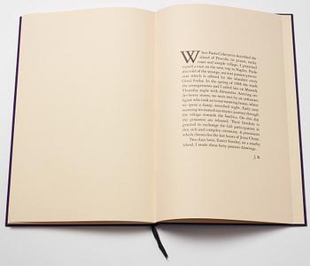 James Brown, book signed and numbered 79/100 including an original gouache.