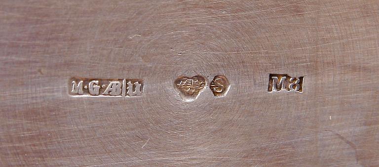 KAROTT MED LOCK, silver, MGAB, 1938.