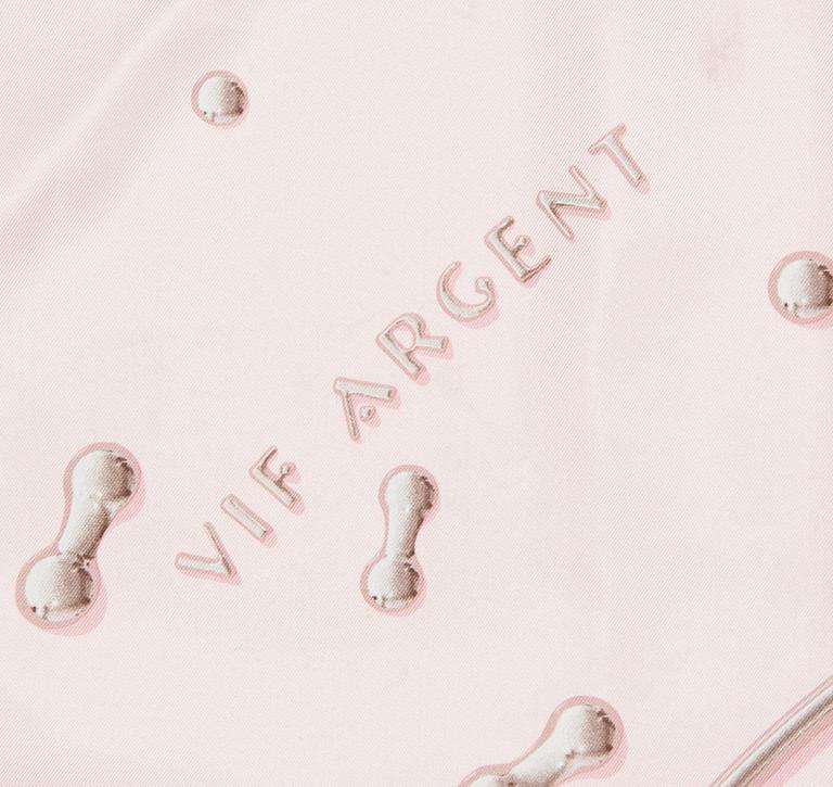 SCARF, Hermès, "Vif Argent".