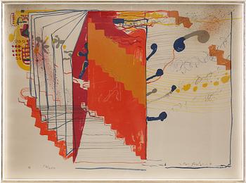 JÖRGEN FOGELQUIST, 2 st, färglitografier, signerade och numrerade 52/200.