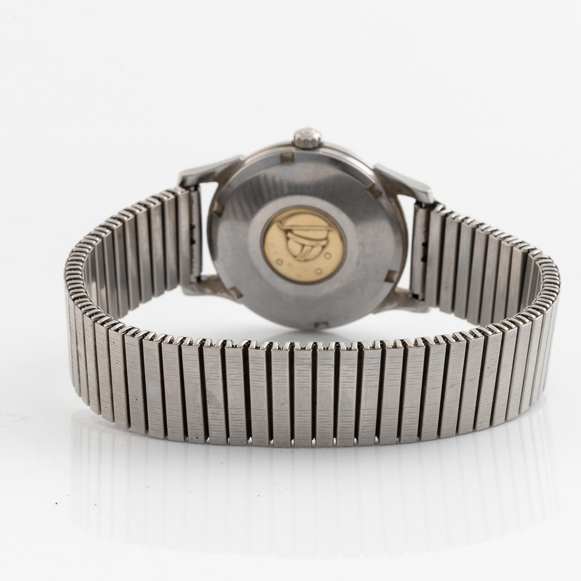 Omega, Constellation, "Pie-Pan", armbandsur, 34 mm.