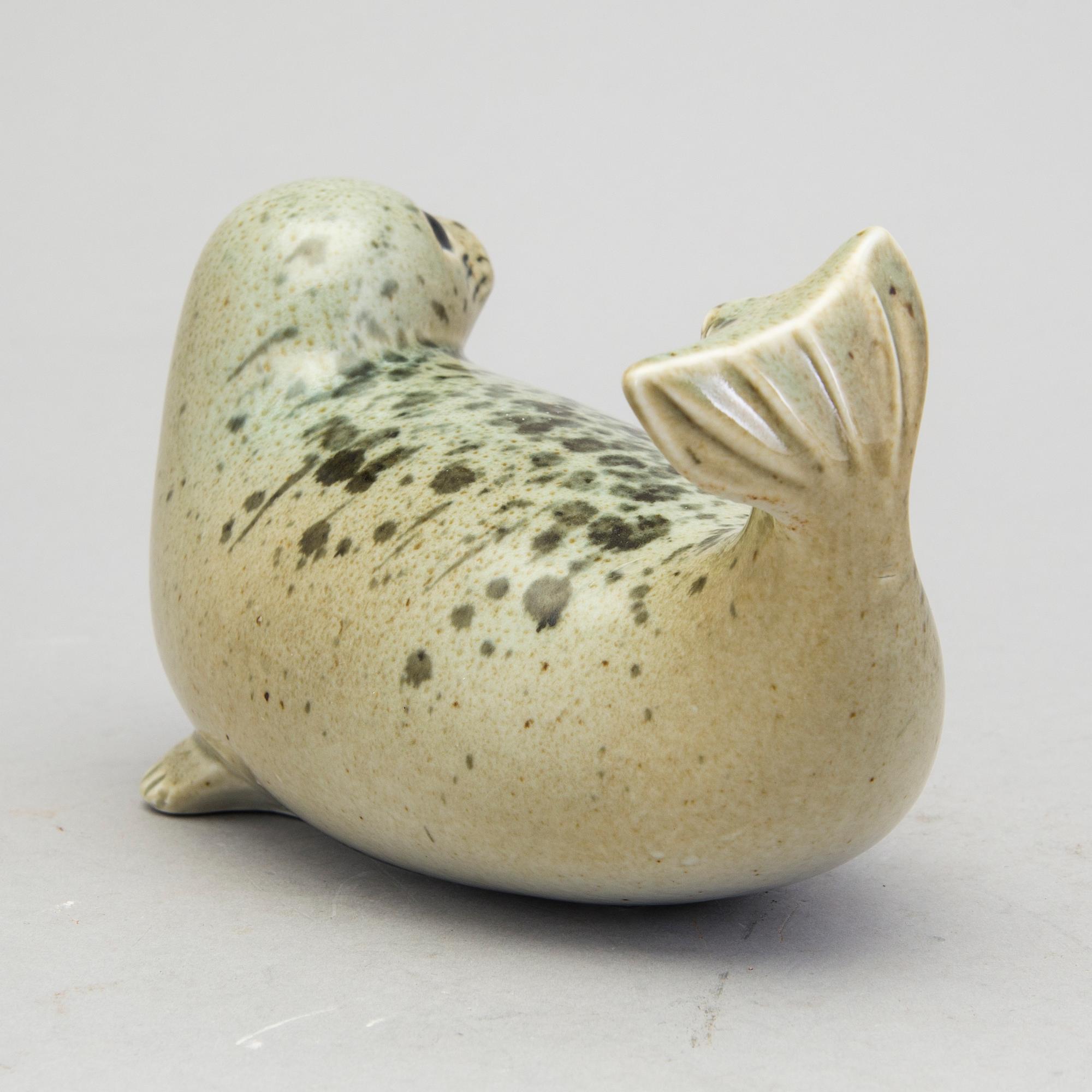 A Lisa Larson figurine for Gustavsberg, produced in 2000 copies for WWF.