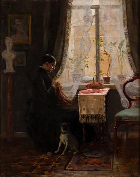 275. Elin Danielson-Gambogi, LADY SEWING.