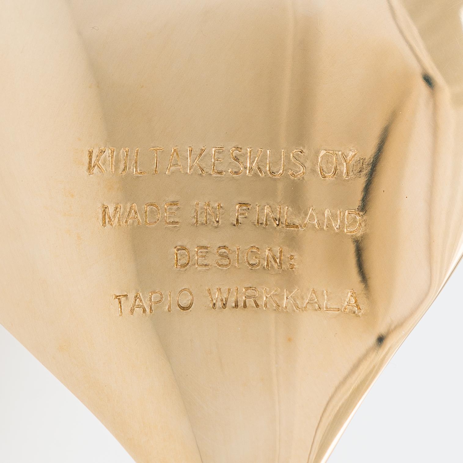 Tapio Wirkkala, brevpress /skulptur, brons, Kultakeskus Oy.