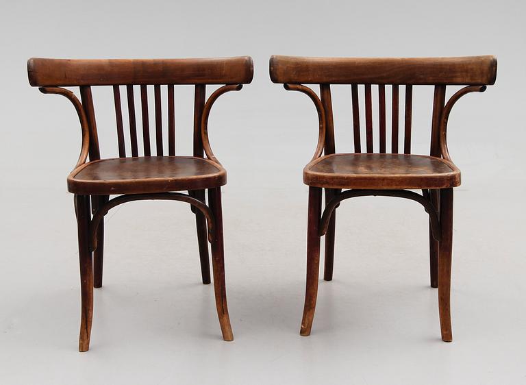 KARMSTOLAR, 2 st, Kohn, 1900-talets början.