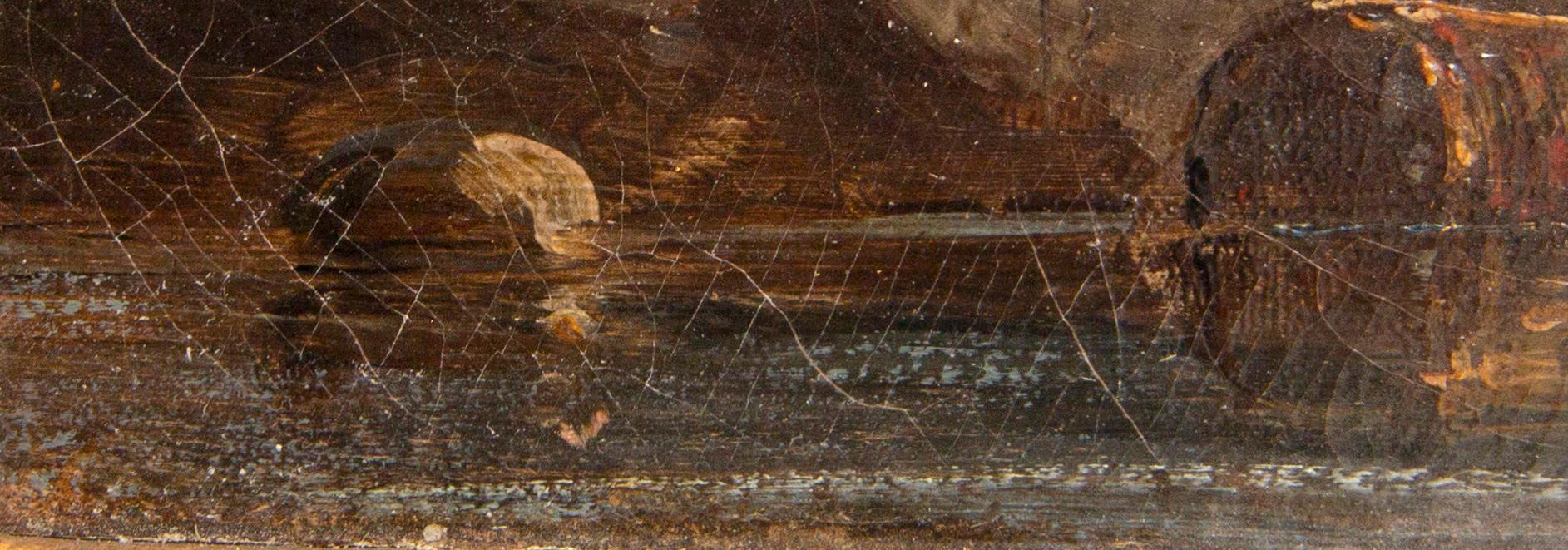 Ebenezer Colls, oil on canvas, signed E Colls.