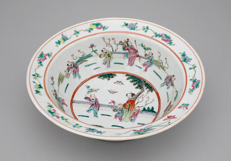 SKÅL, porslin, Kina, 1800-tal.