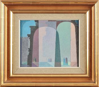 SVEN JONSON, olja på duk, sign.